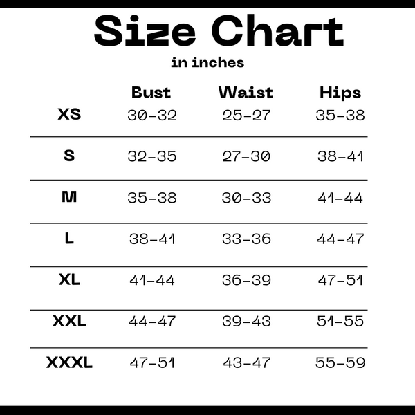 bellz couture size chart